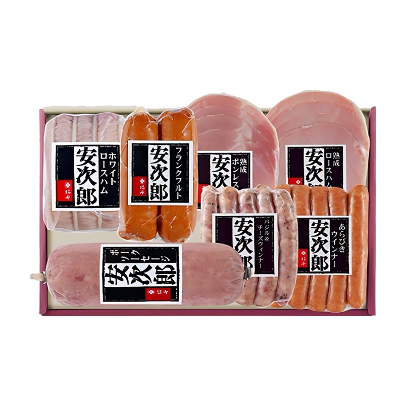 ハム次郎 柿安本店＞安次郎ハム詰合せ: 食品・飲料｜京成百貨店オンラインショップ