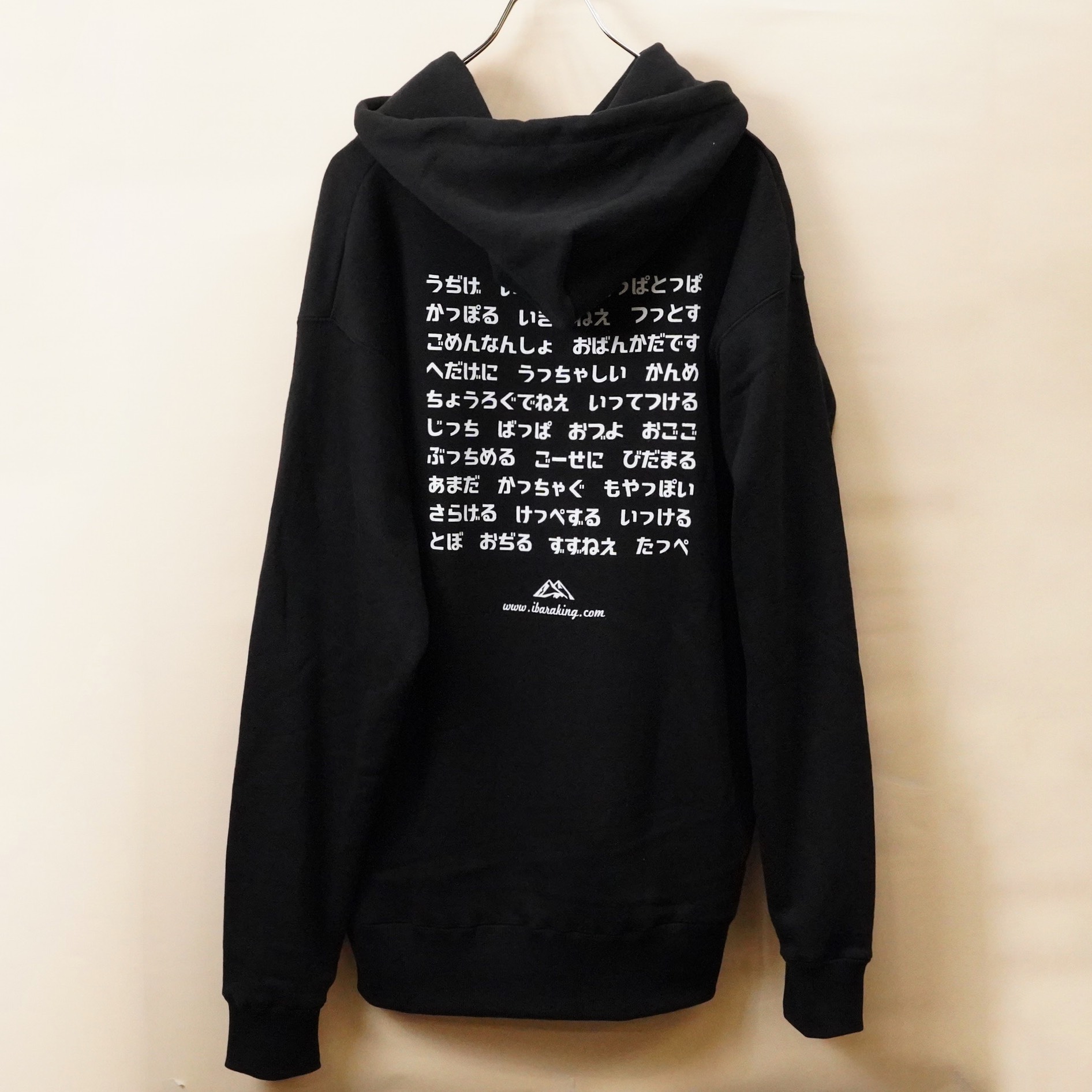 【京成百貨店限定販売】＜茨城王＞＜けんぽく＞パーカー　黒　Mサイズ 黒 M