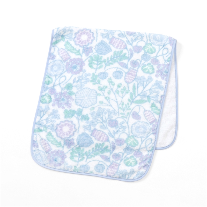 ＜ホットマン＞クッカ フェイスタオル2枚セット ブルー