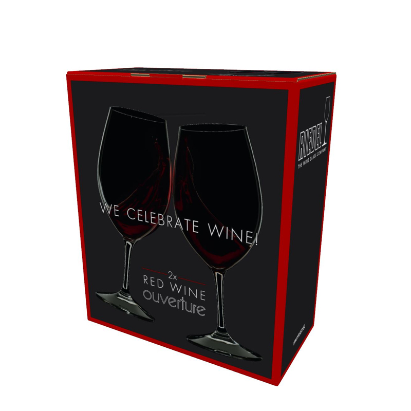 ＜リーデル＞<オヴァチュア> レッドワイン(2個入) クリア