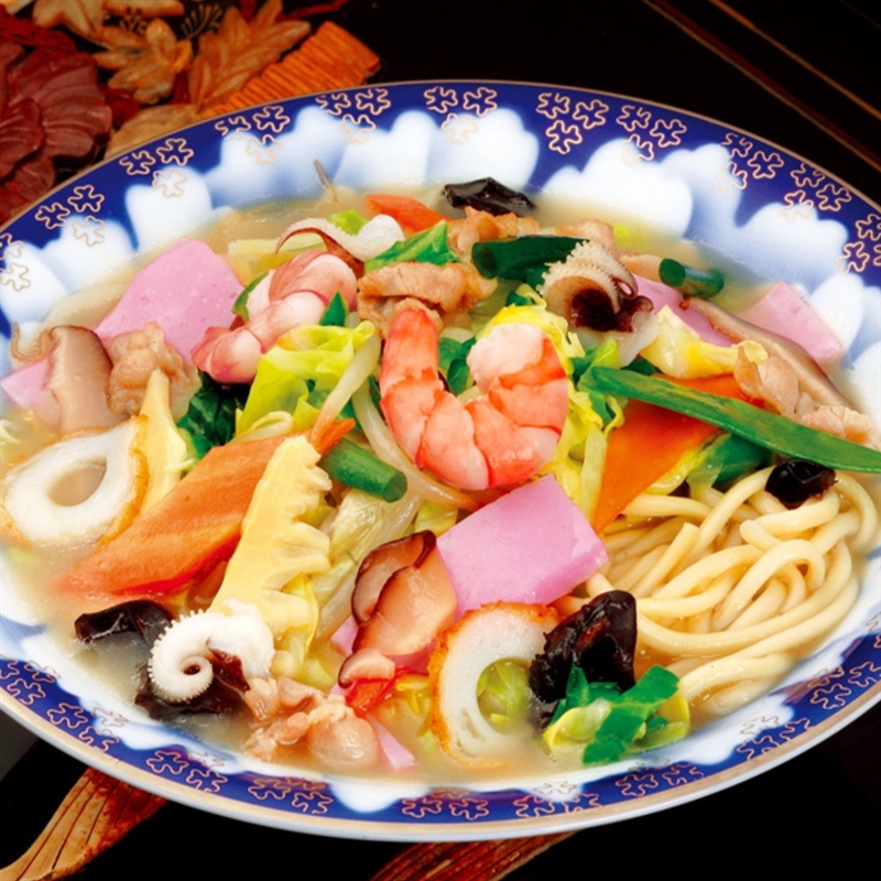 長崎県＜蘇州林＞具入ちゃんぽん・皿うどんセット