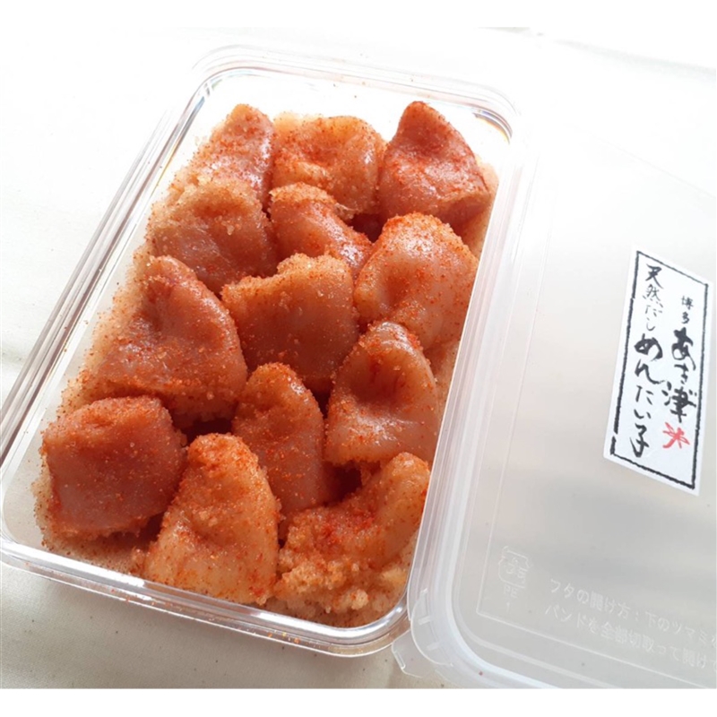 福岡県＜博多あき津゛＞天然だし明太子「切バラ子」（中辛）