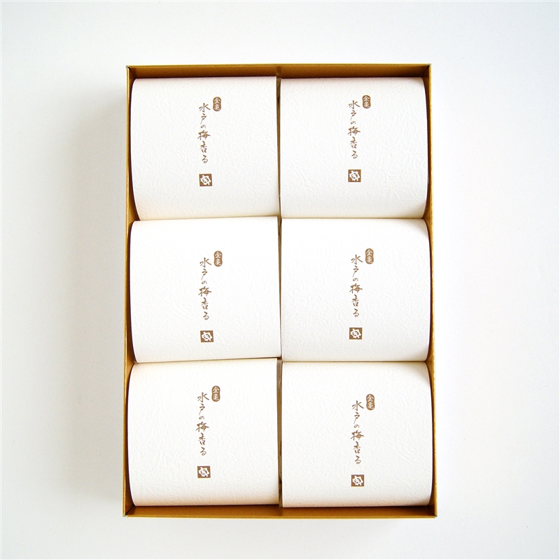 ＜亀じるし＞水戸の梅香る6個入り