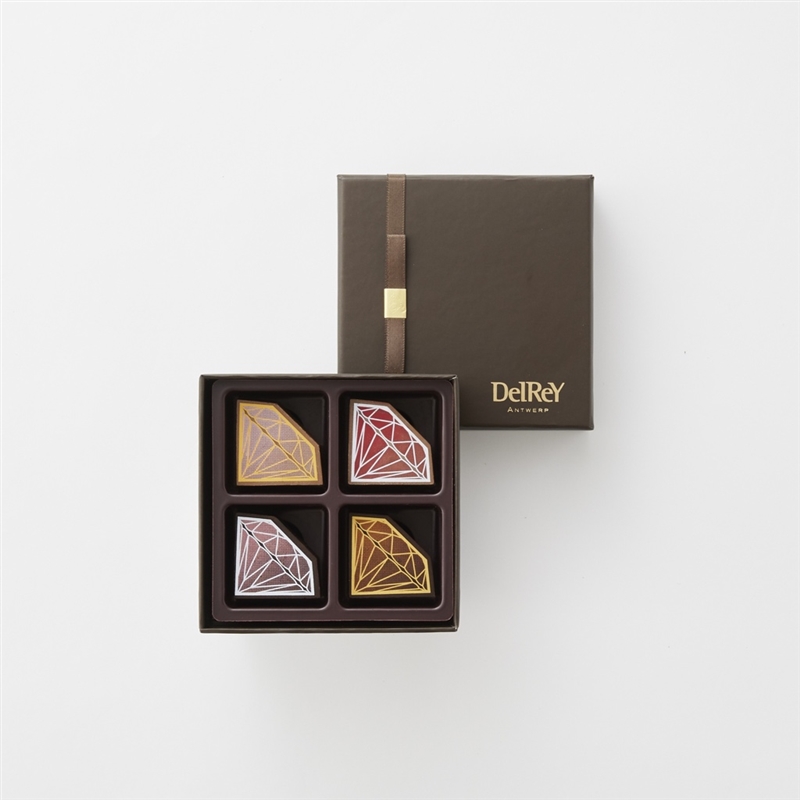 ＜DelReY（デルレイ）＞アントワープセレクションBOX4個入 4個