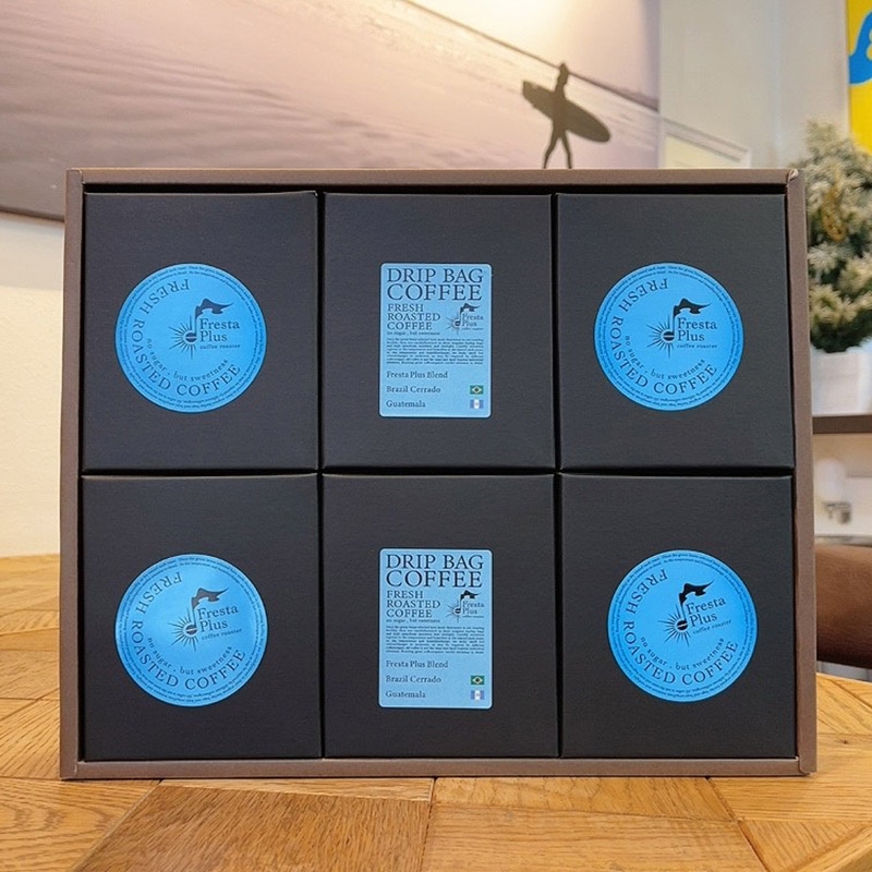 ＜自家焙煎珈琲豆屋フレスタプラス＠あらの珈琲＞つくば自家焙煎　珈琲ドリップパックギフト