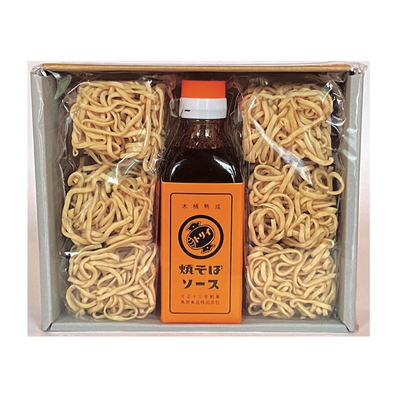 ＜トリイソース＞焼そば乾麺ソースセット
