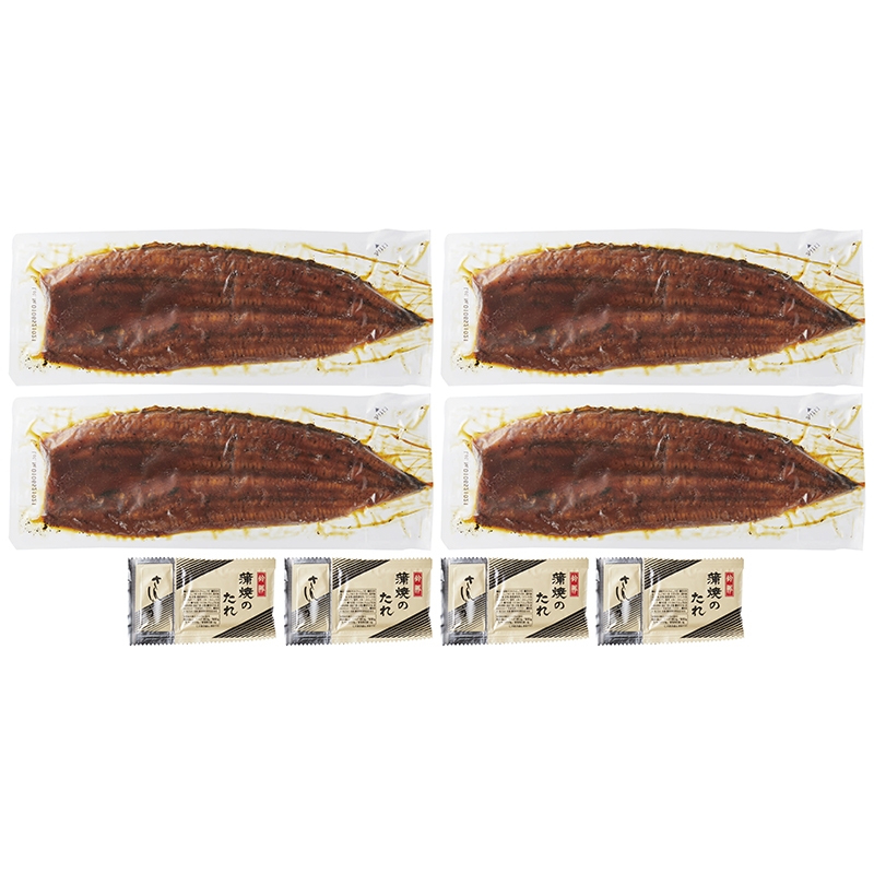 ＜ANA’s FRESH SELECTION　優～やさしさコース～＞＜薩摩川内鰻＞鹿児島県産特大鰻長蒲焼4尾セット