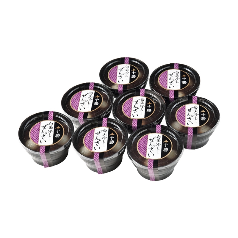 ＜ANA’s FRESH SELECTION　彩～いろどりコース～＞十勝白玉冷やしぜんざい