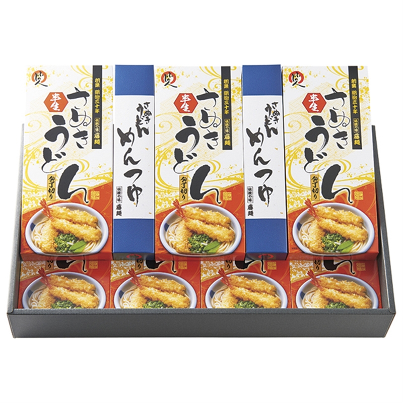 ＜ANA’s FRESH SELECTION　彩～いろどりコース～＞包丁切りさぬき半生うどん