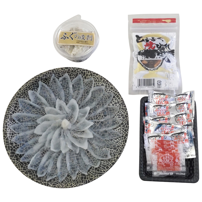 ＜ANA’s FRESH SELECTION　趣～おもむきコース～＞とらふぐ刺身セット