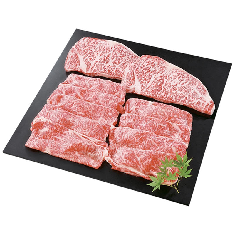 ＜ANA’s FRESH SELECTION　優～やさしさコース～＞＜モリタ屋＞京都産黒毛和牛のステーキ・すき焼用