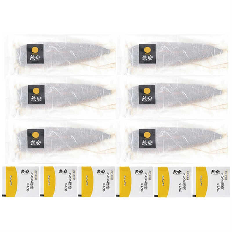 ＜ANA’s FRESH SELECTION　麗～うるわしコース～＞＜鰻楽＞国産うなぎ蒲焼 6尾