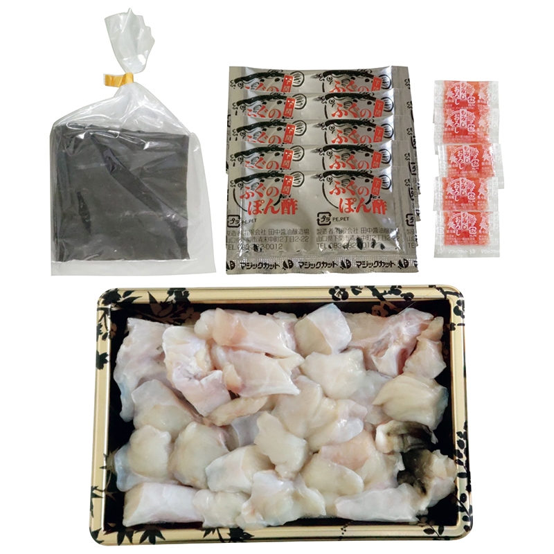 ＜ANA’s FRESH SELECTION　粋～いきコース～＞とらふぐちり鍋セット