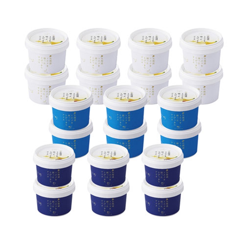 ＜ANA’s FRESH SELECTION　粋～いきコース～＞北海道ミルクを使ったとびっきりアイス～バナナセレクション～ 20個