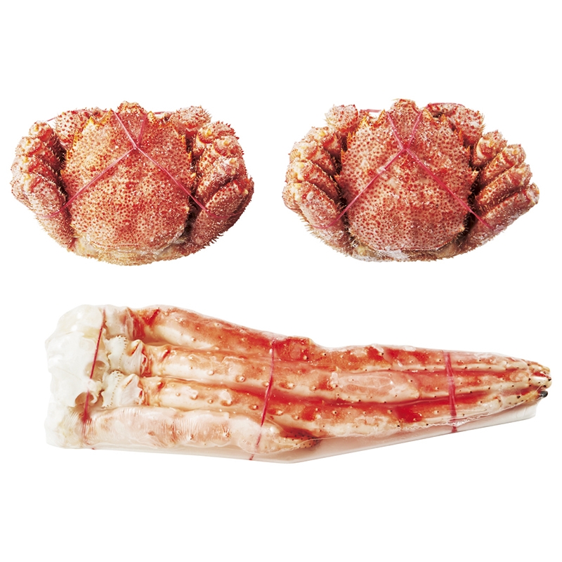 ＜ANA’s FRESH SELECTION　輝～かがやきコース～＞たらばがに・毛がに食べ比べ