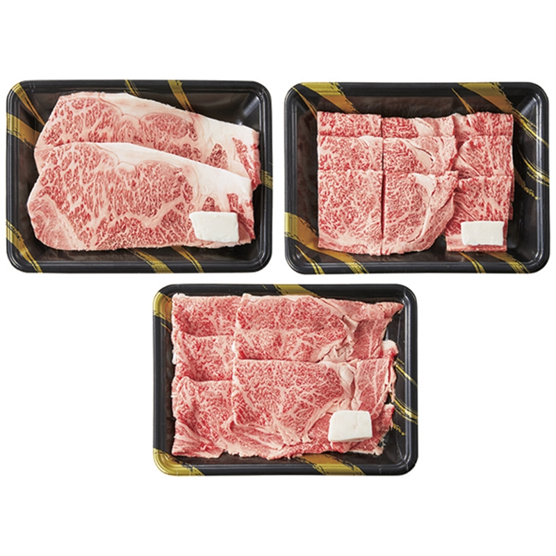 ＜ANA’s FRESH SELECTION　輝～かがやきコース～＞＜米澤佐藤畜産＞ 米沢牛 ステーキ・すき焼・焼肉詰合せ