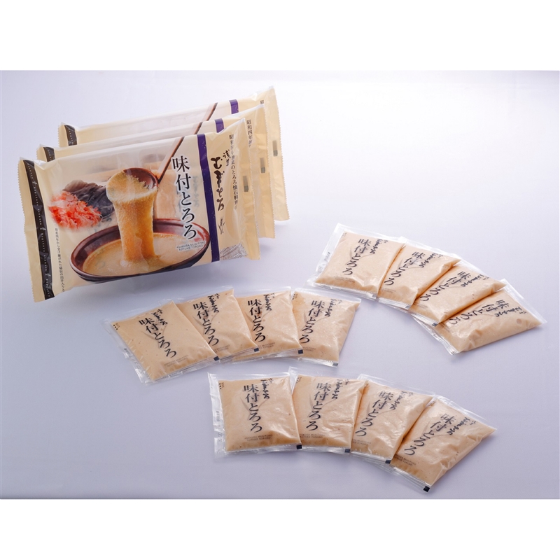 ＜浅草むぎとろ＞味付とろろ12食セット