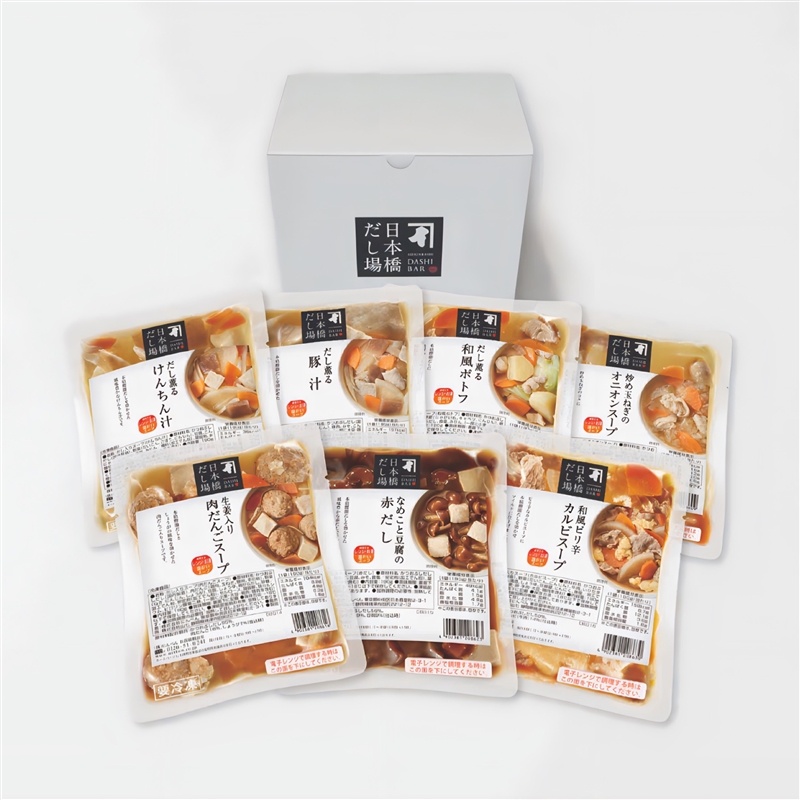 ＜にんべん＞日本橋だし場　だしスープ詰合せ