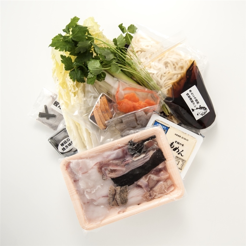 ＜山翠＞あんこう鍋セット(4人前)