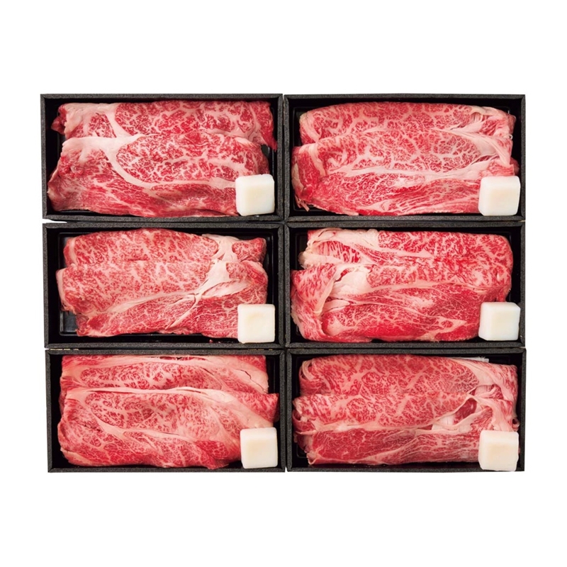 6銘柄牛　すき焼き食べ比べ