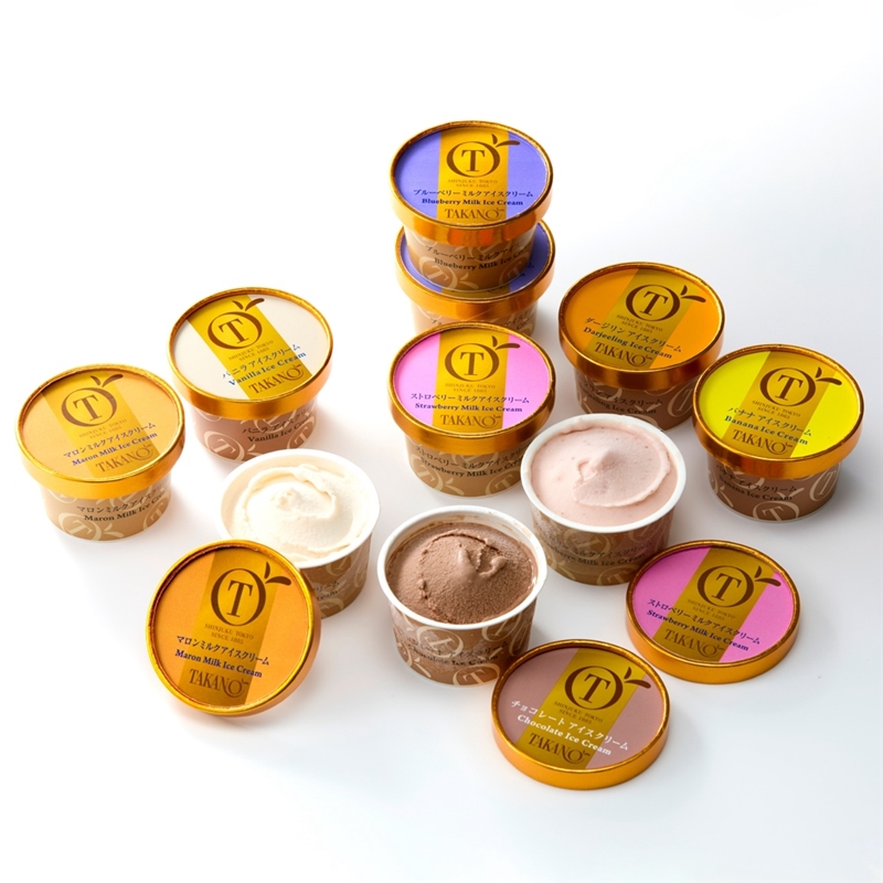 ＜新宿高野＞アイスクリームセットB