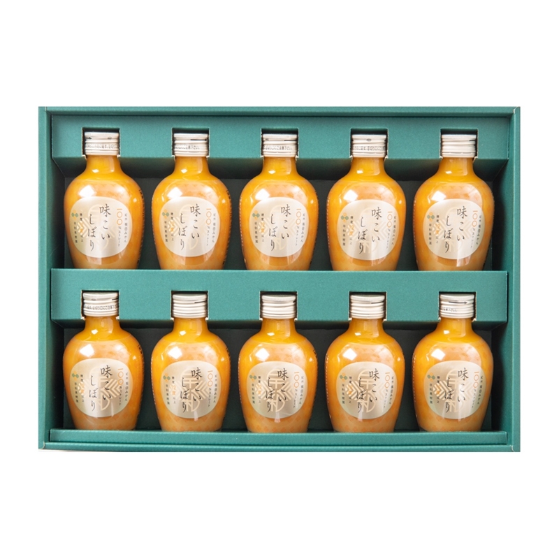 ＜早和果樹園＞有田みかんジュース「味こいしぼり」10本セット