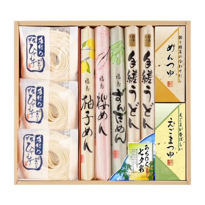 ＜やない製麺＞みちのく「七夕彩」