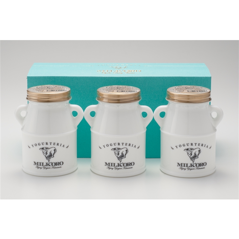 ＜オオヤブデイリーファーム＞MILK’ORO Aging Yogurt  3本ギフト