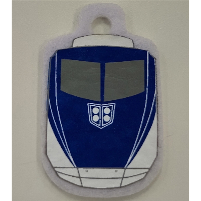 ＜京成パンダ＞京成パンダ　マスコットキーホルダー　スカイライナー（正面） 京成パンダ+スカイライナー（正面）