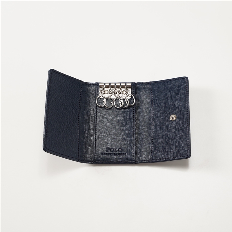 ＜POLO RALPH LAUREN＞キーケース ネイビー