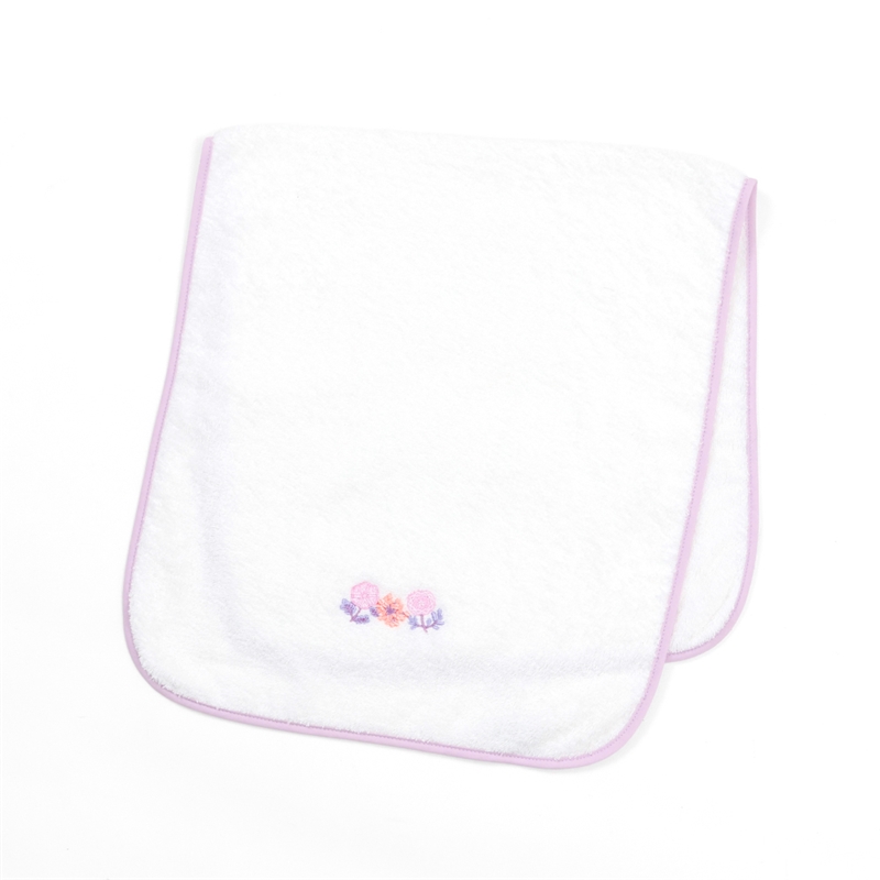 ＜ホットマン＞クッカ バスタオル・刺繍フェイスタオル ピンク