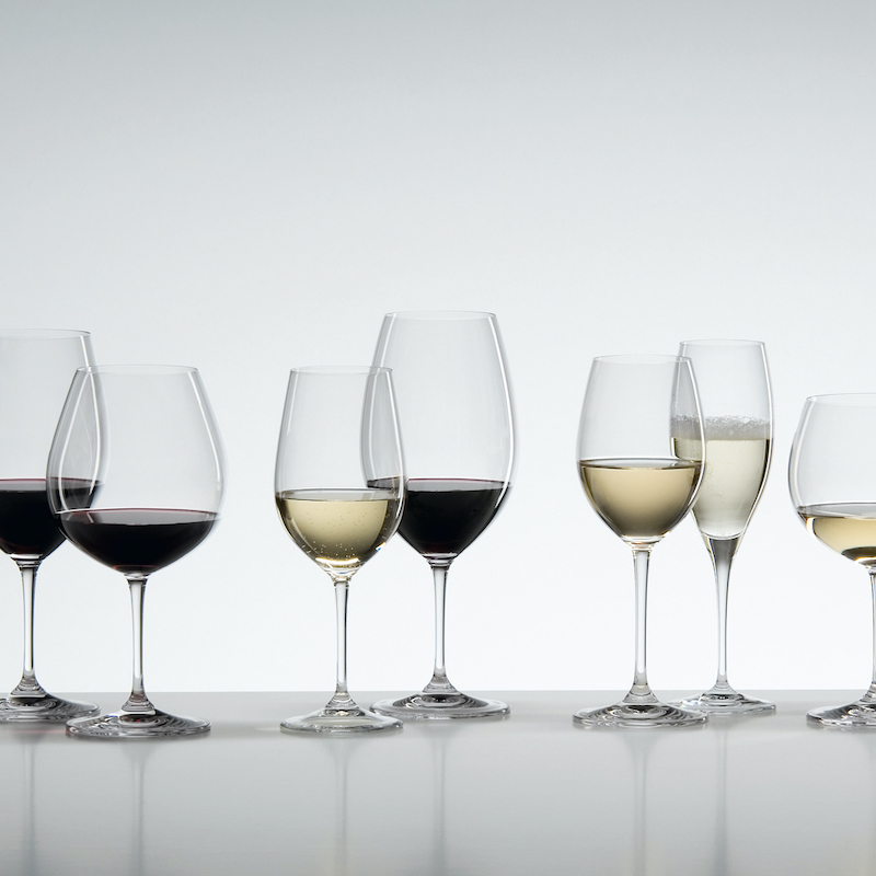 ＜リーデル＞<ヴィノム> ジンファンデル/リースリング・グラン・クリュ(2個入) クリア