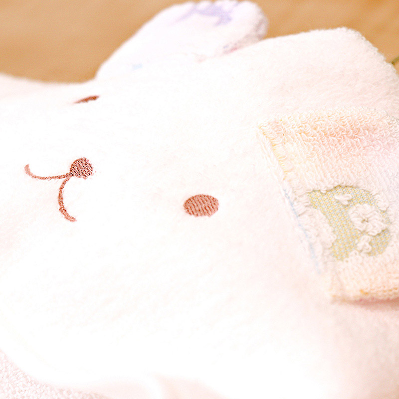 ＜赤ちゃんの城＞パッケージボックスギフト【カラフル】バスタオルローブ