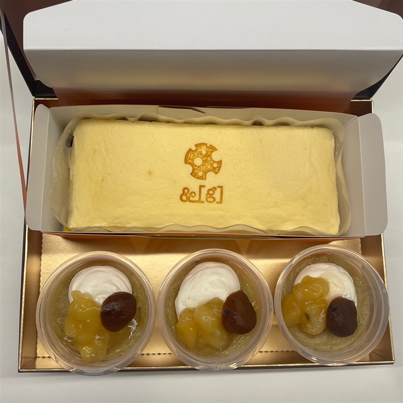 ＜チーズ工房&g＞チーズケーキ&gセレクションBOX