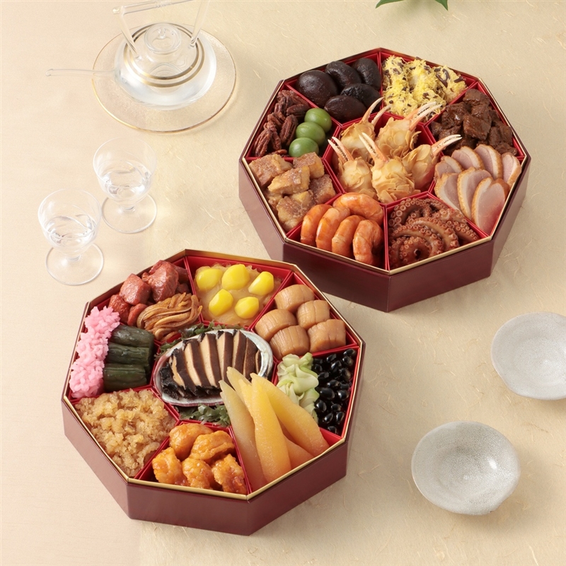 ６０＜横浜中華街　重慶飯店＞中華おせち二段重