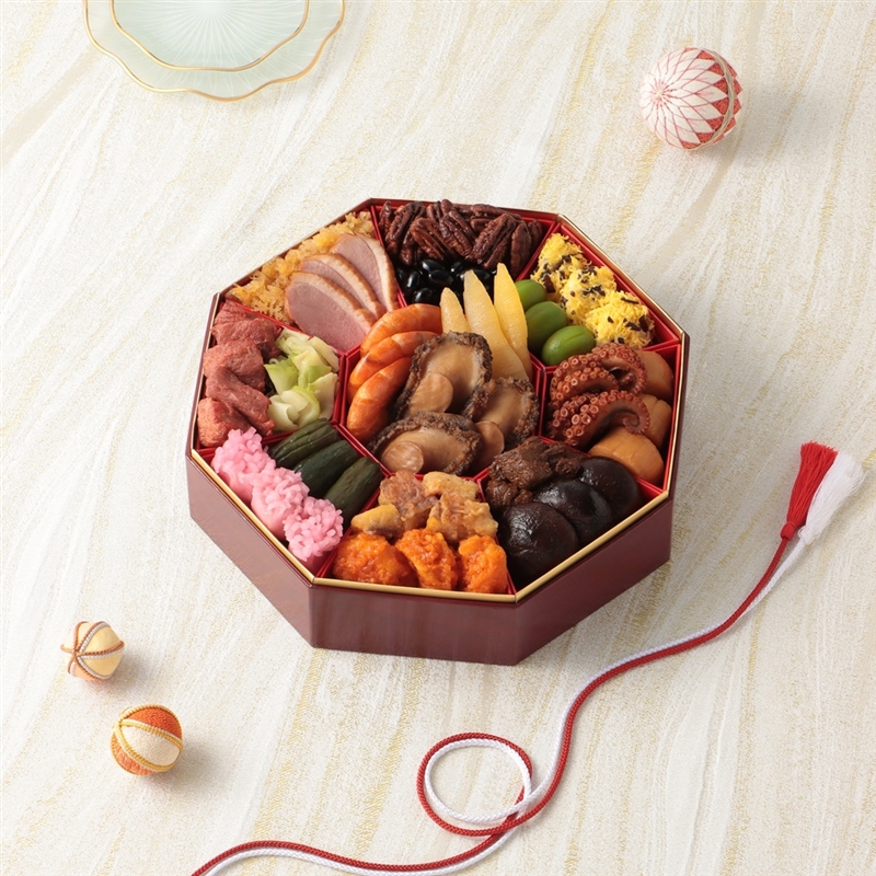 ６１＜横浜中華街　重慶飯店＞中華おせち一段重