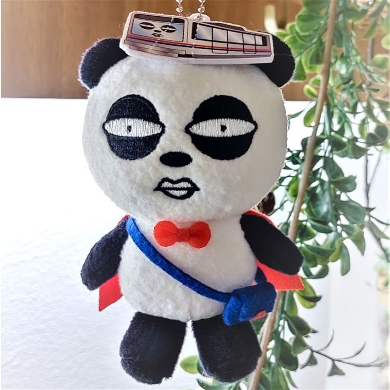 ＜京成パンダ＞京成パンダマスコットキーホルダー