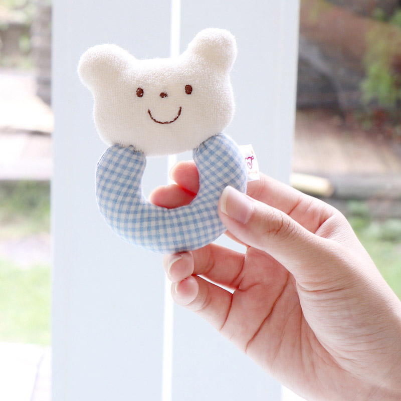 ＜赤ちゃんの城＞パッケージボックスギフト【ベルナチュール】オーガニックスタイ ブルー