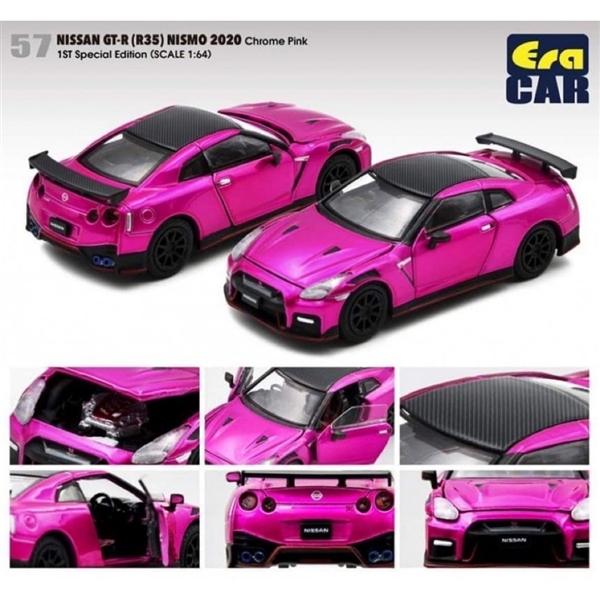 ＜Era Car＞NISSAN　GT-R(R35)NISMO2020　Chrome Pink　1ST　Special Edition
