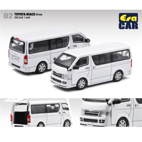 ＜Era Car＞トヨタ　ハイエース　White