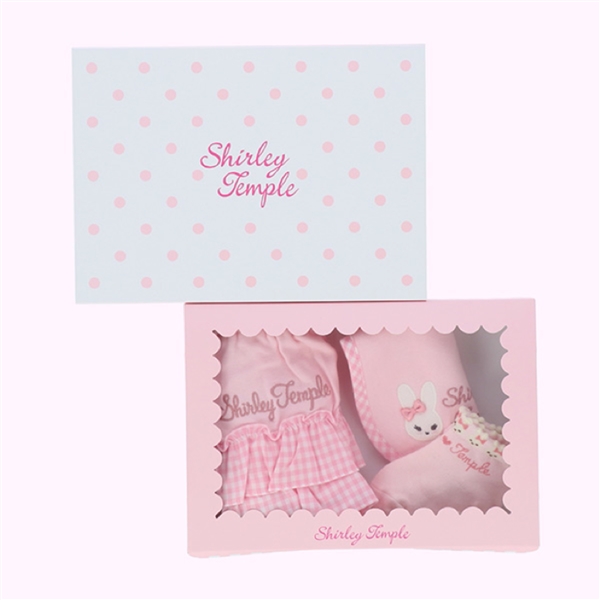 ＜ShirleyTemple＞うさぎギフトセット(BOX付き) ピンク