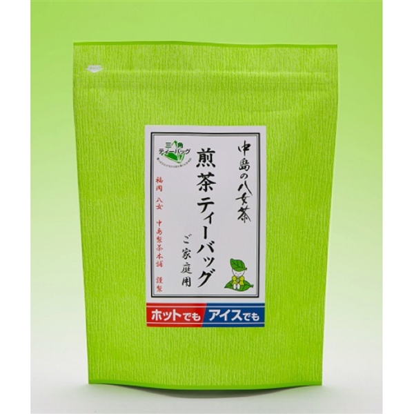 福岡県＜中島製茶＞八女茶　上煎茶ティーバッグ(徳用)3袋