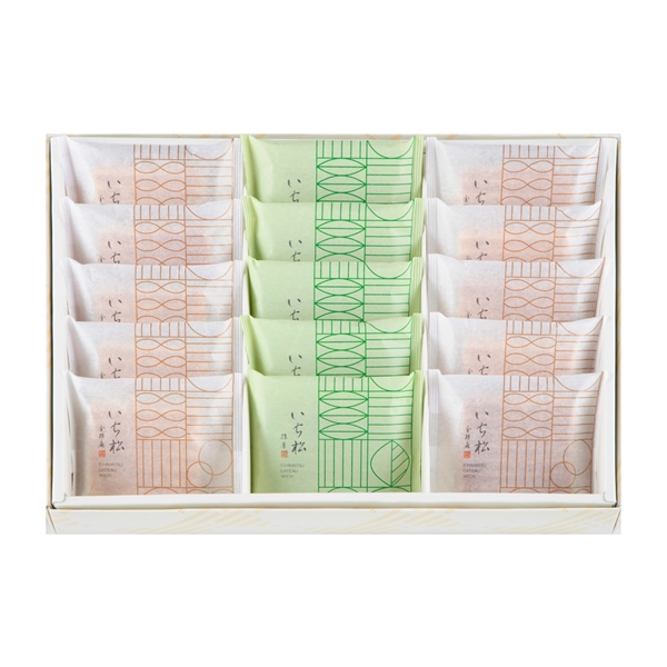 ＜菓匠 清閑院＞いち松ガトーウィッチ15枚入