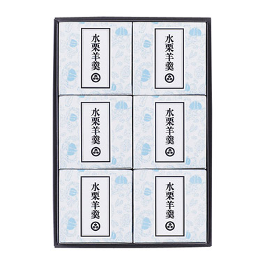 ＜小布施堂＞水栗羊羹　６個入