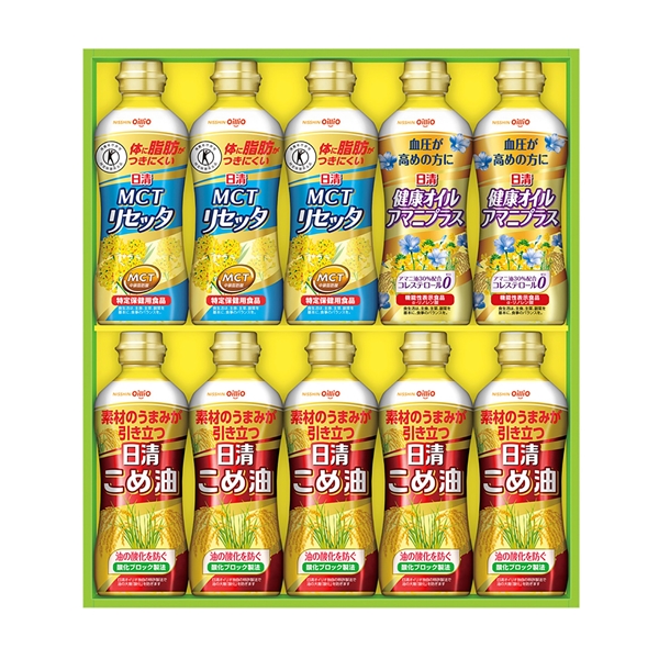 ★（配送）【特別価格】＜日清＞こめ油＆ヘルシーオイルセット 配送