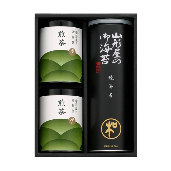 ＜山形屋海苔店＞海苔・お茶詰合せ