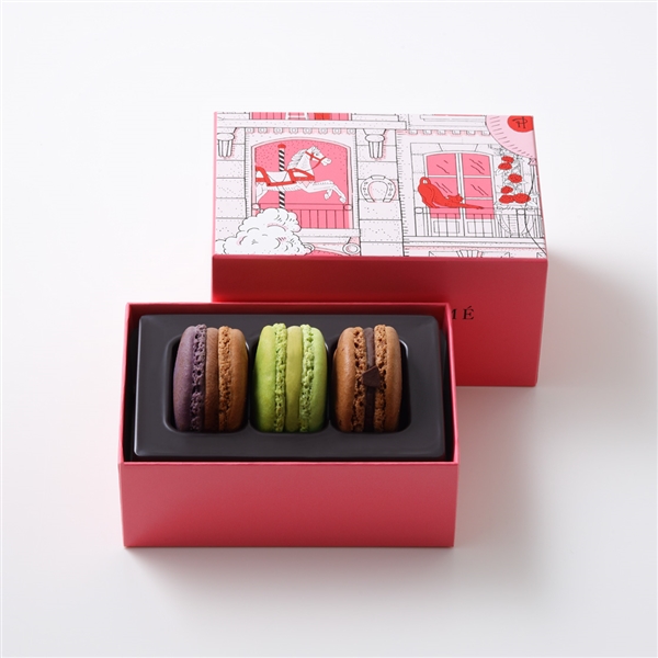 ＜ピエール・エルメ・パリ＞マカロン 3個詰合わせ 3個