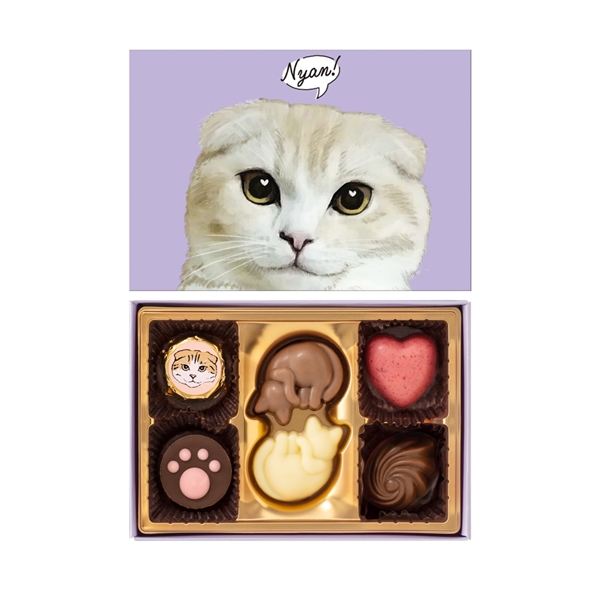 ＜メリーチョコレート＞ねこみゃみれ にゃそーてっどチョコレート