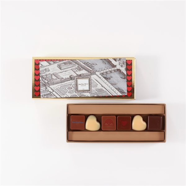 ＜ジャン＝ポール・エヴァン＞ボンボン ショコラ 6個 クール ドゥ パリ 6個