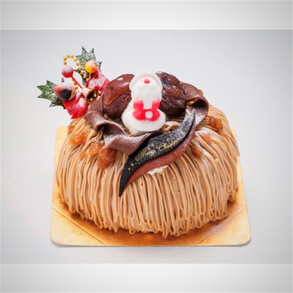 １０【京成百貨店限定】＜洋風笠間菓子グリュイエール＞笠間和栗のモンブランXmasスペシャル 12月24日お渡し
